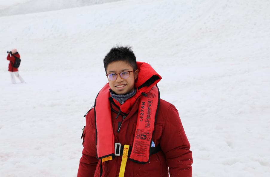Me in Antarctica